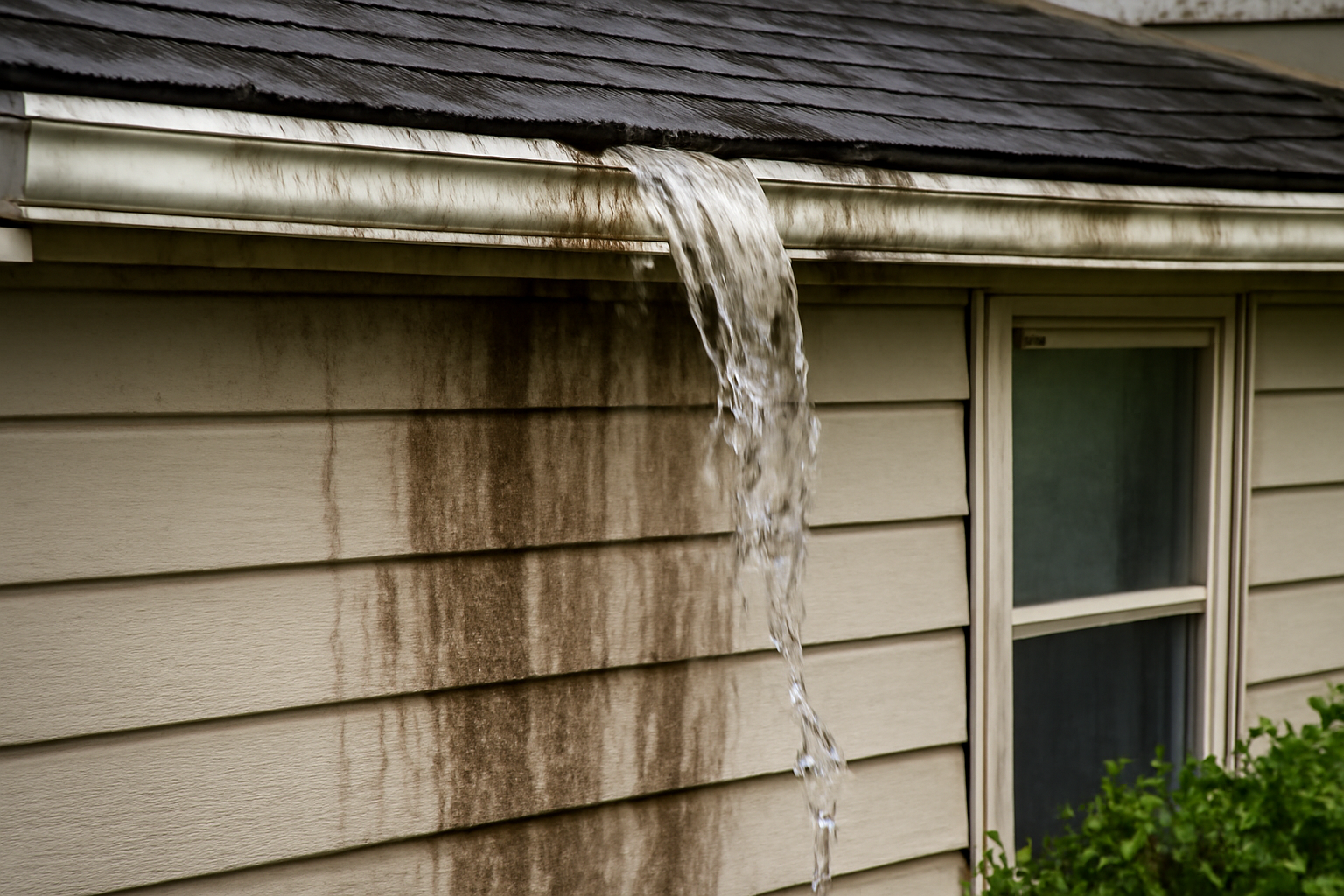 Gutter Overflow Water Removal in Rush, CO